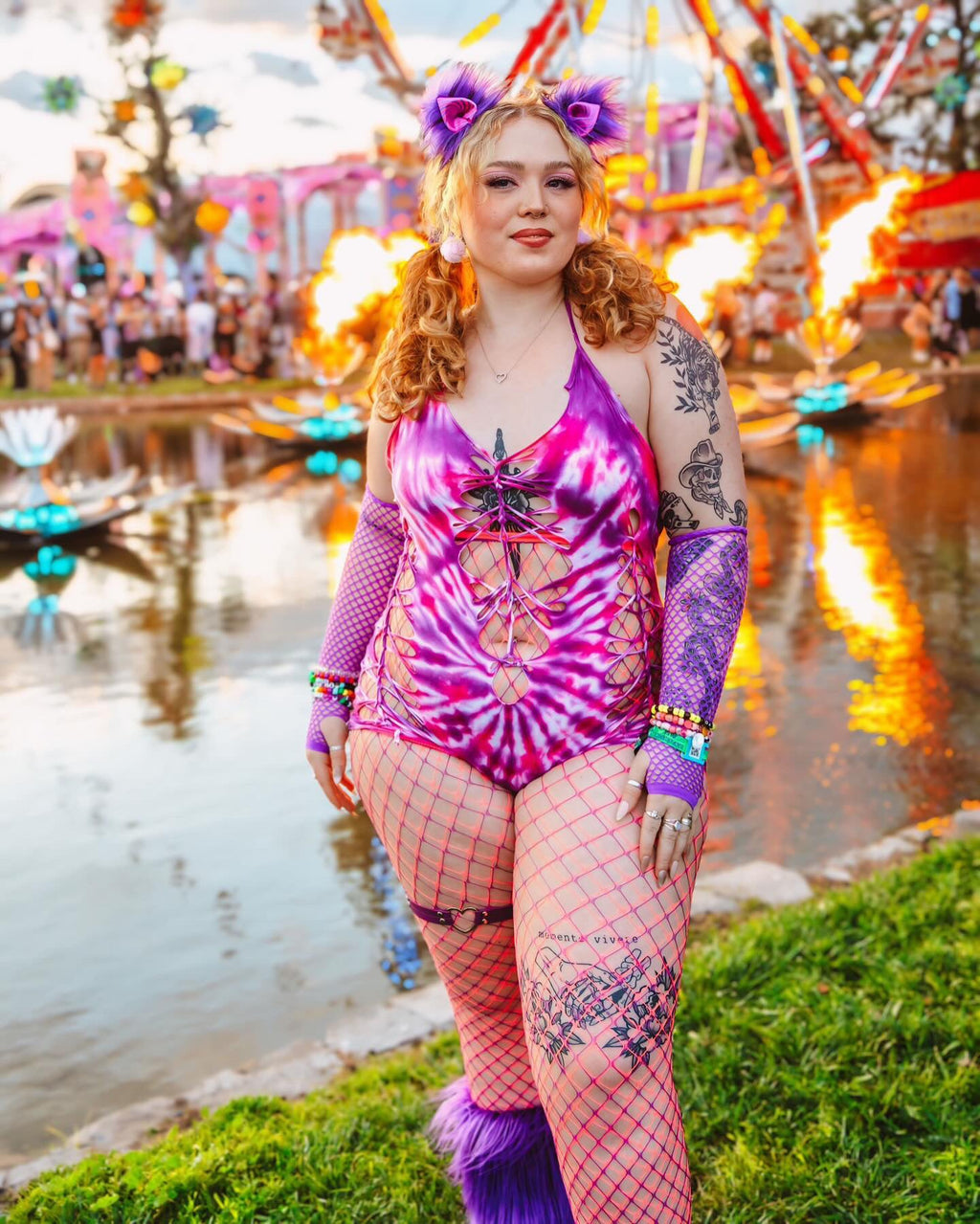 Cleo Tie Dye Romper (ᴍᴀᴅᴇ ᴛᴏ ᴏʀᴅᴇʀ)