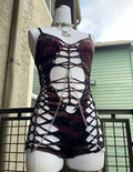 Velvet Bloom Romper (ᴍᴀᴅᴇ ᴛᴏ ᴏʀᴅᴇʀ)