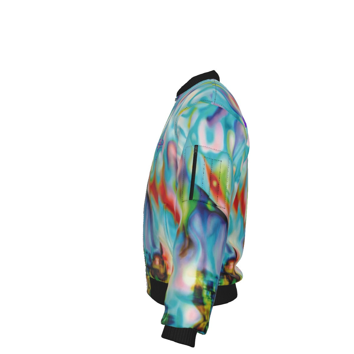 Awakening Bomber Jacket With Sleeve Pocket