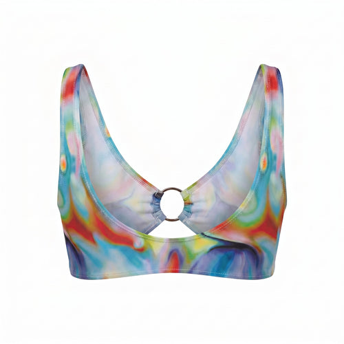 Awakening Women's Ring Front Bralette Top