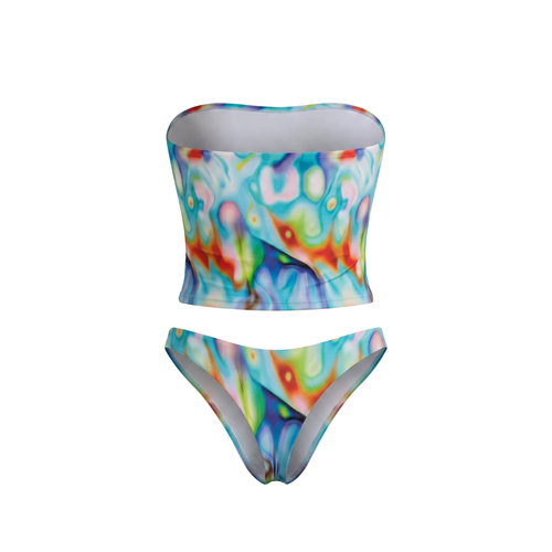 Awakening Women's Strapless Tube Top Set