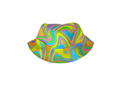 Swirly Happy Hour Denim Bucket Hat (FINAL SALE)