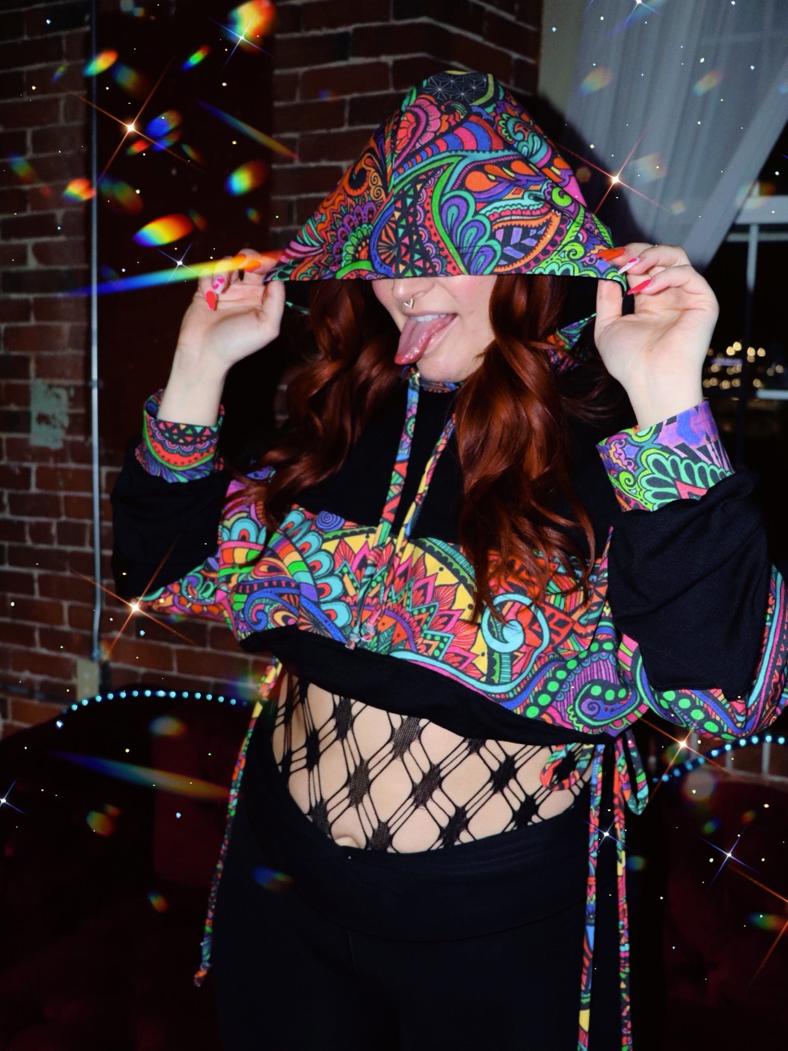 cropped hoodies
