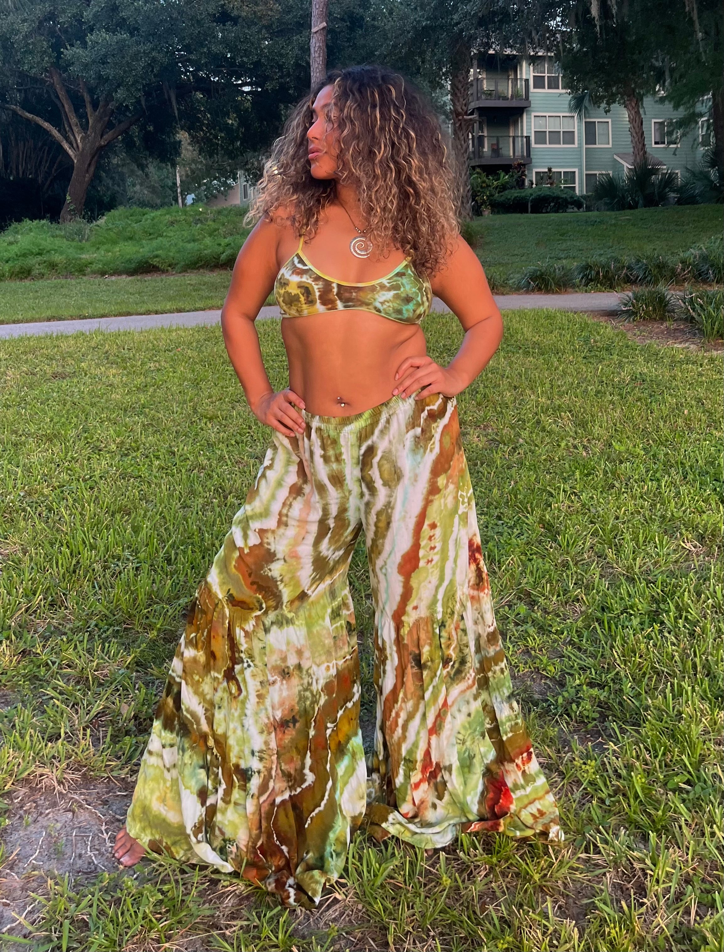 Earth Palazzo Pants (ᴍᴀᴅᴇ ᴛᴏ ᴏʀᴅᴇʀ)