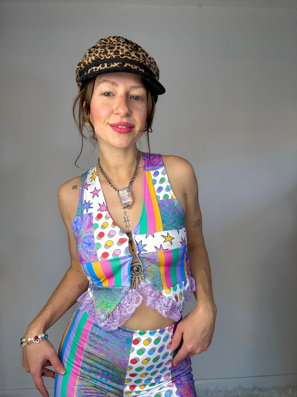 Clownin' Around Patchwork Vest (MTO)