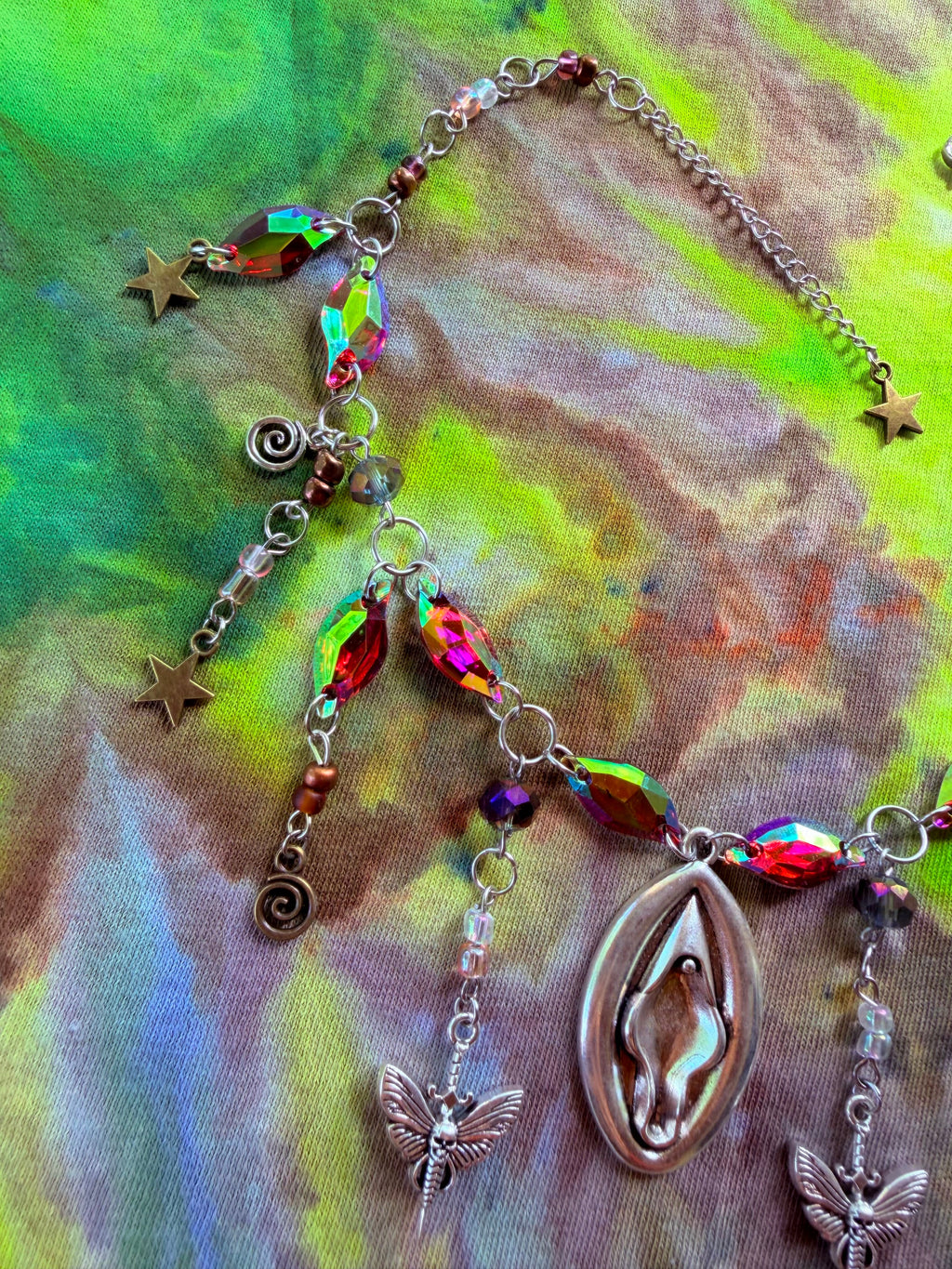 Almighty Mother - Resin Crystal Charm Choker