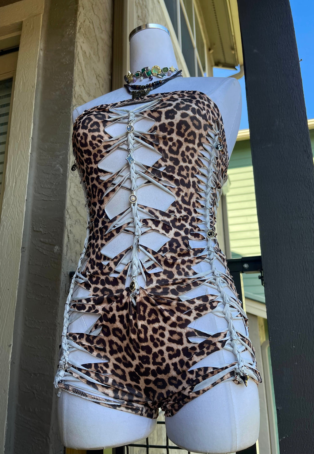 Wild Cheetah Tube Romper (ᴍᴀᴅᴇ ᴛᴏ ᴏʀᴅᴇʀ)