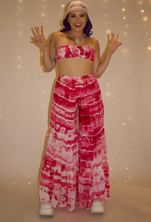 Coral Nymph Palazzo Pants (ᴍᴀᴅᴇ ᴛᴏ ᴏʀᴅᴇʀ)