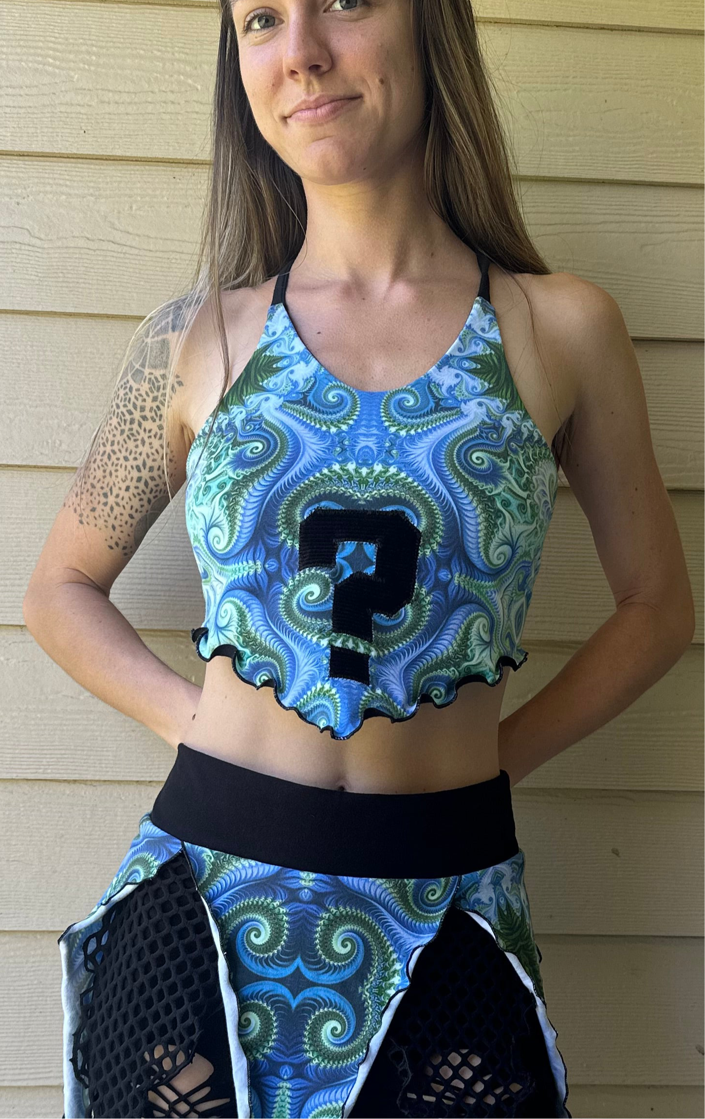 MTO V Neck Pixie Tank
