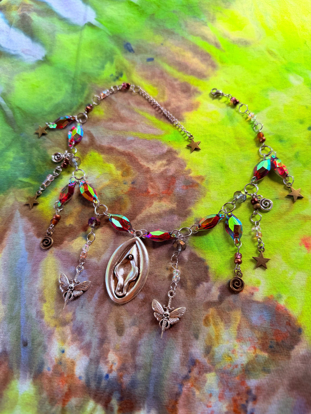 Almighty Mother - Resin Crystal Charm Choker