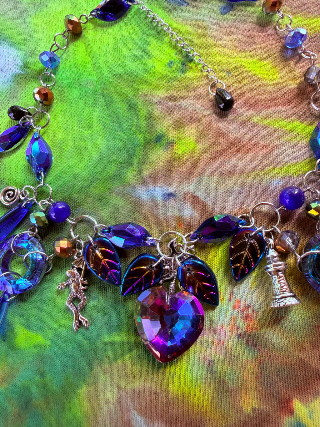 Portals to Euphoria - Resin Crystal Charm Choker