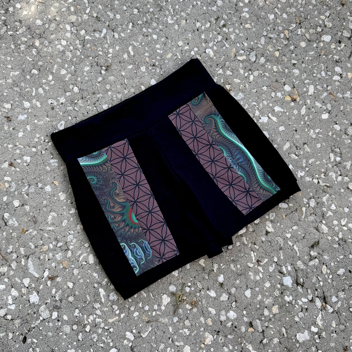 Patchwork Shorts S/M