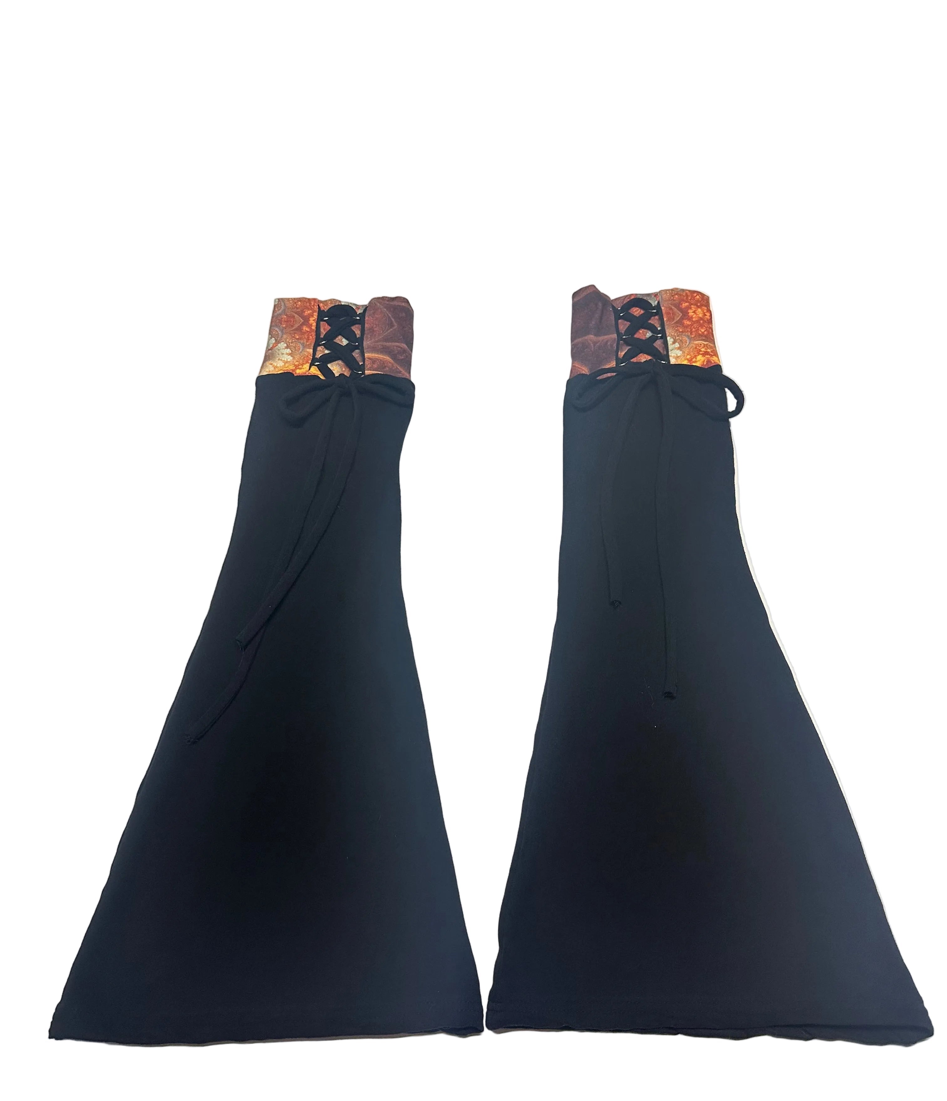 MTO Lace up Flare Leg Warmers