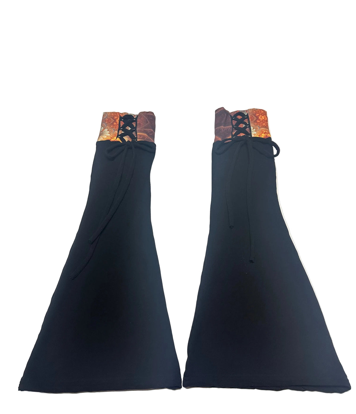 MTO Lace up Flare Leg Warmers