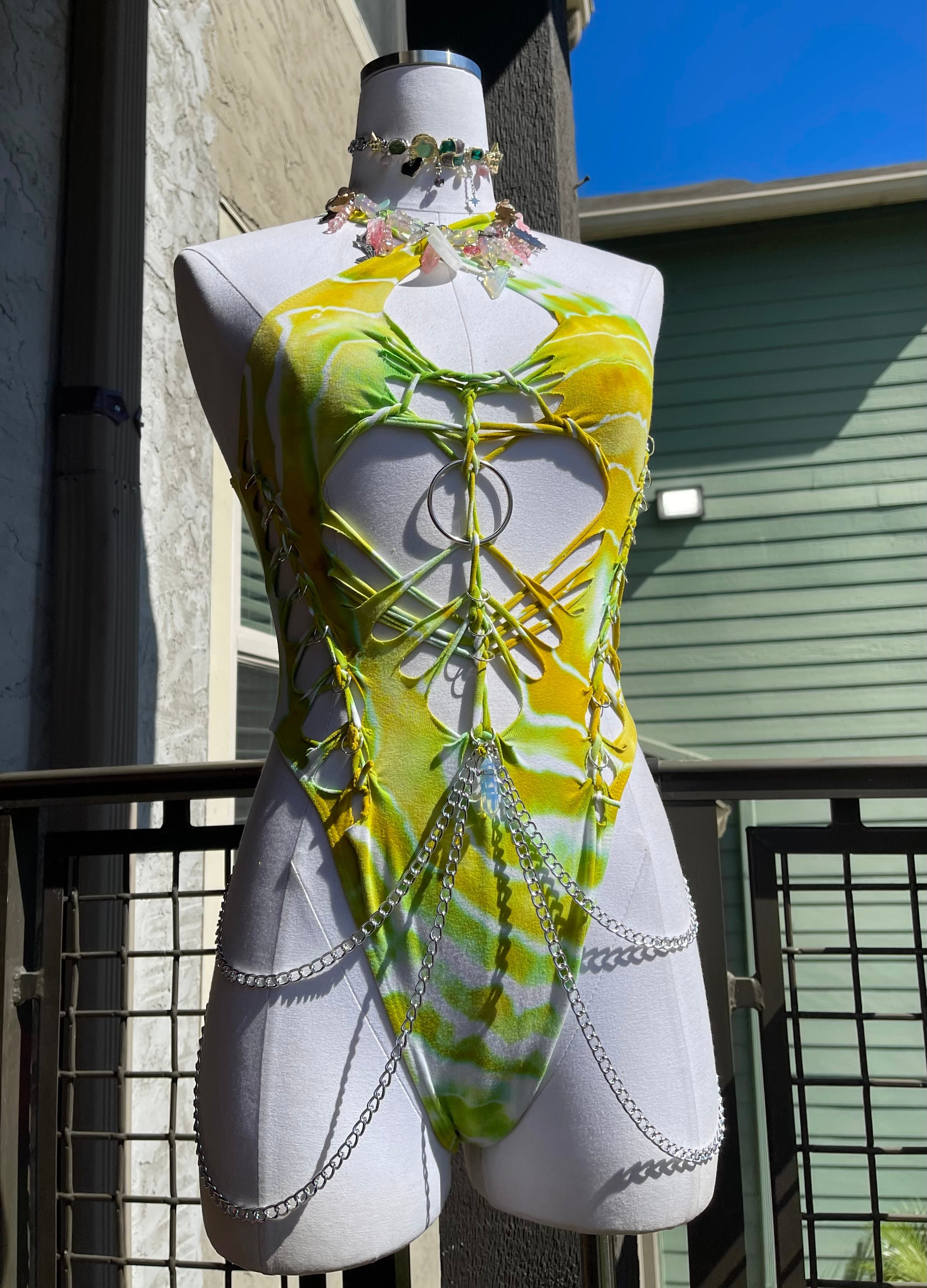 Neon Siren Bodysuit (ᴍᴀᴅᴇ ᴛᴏ ᴏʀᴅᴇʀ)