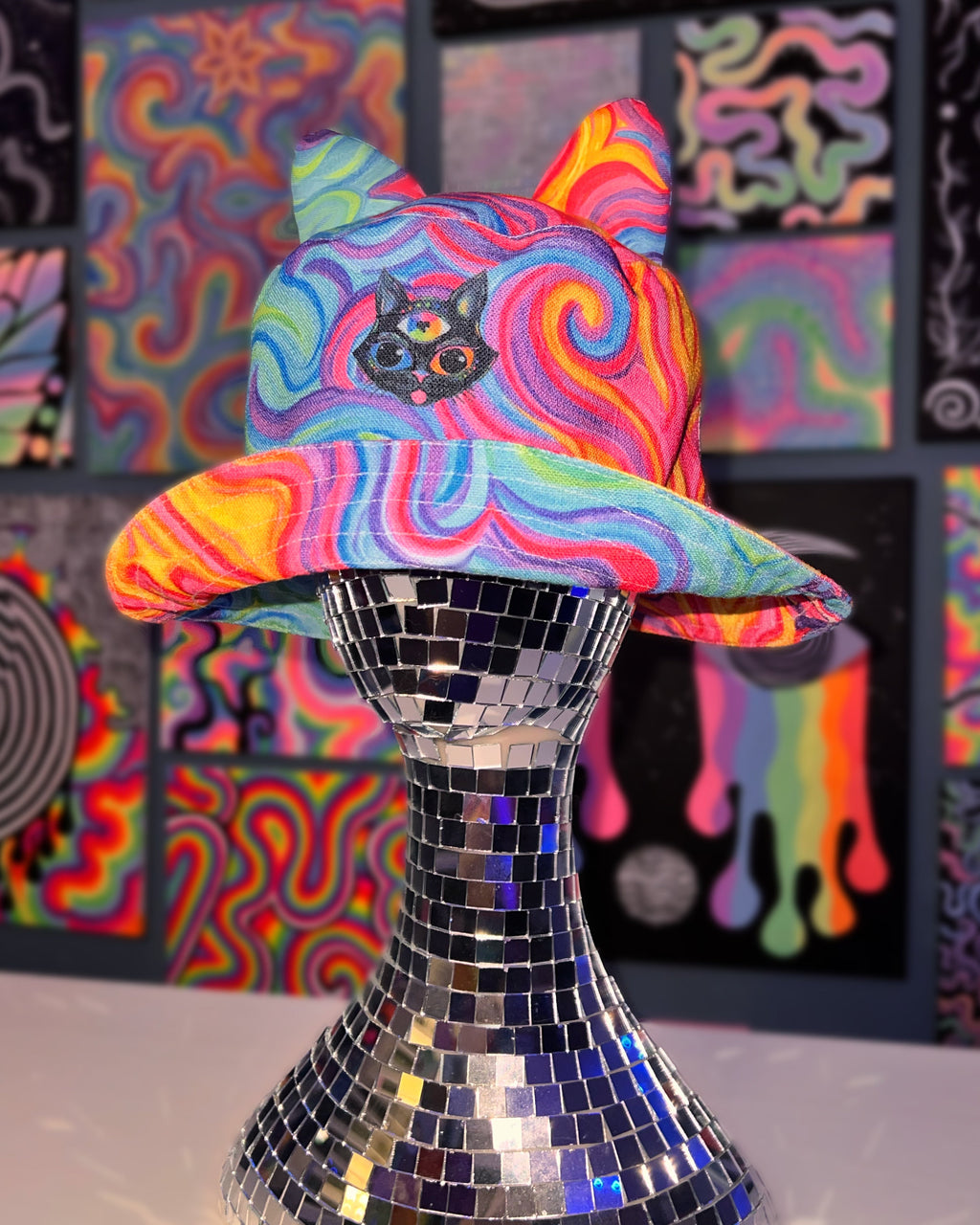 Custom Order: Cat Ears Bucket Hat