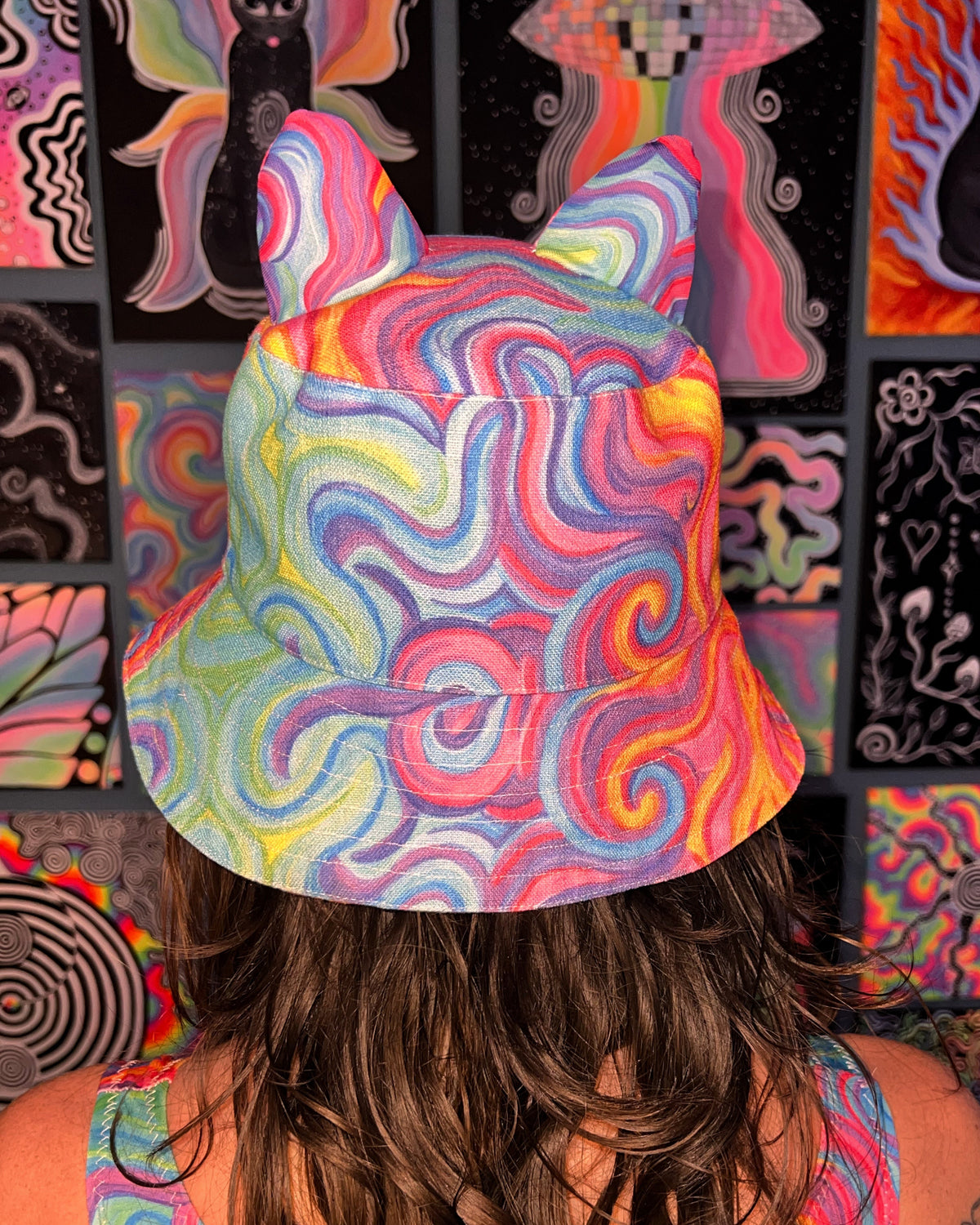 CUSTOMIZE: Cat Ears Bucket Hat