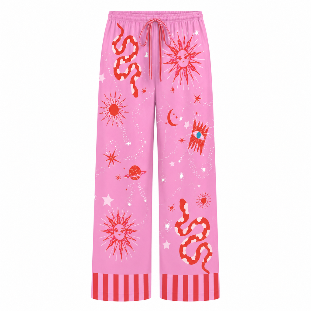 Cosmic Lady Women’s Straight-Leg Casual Pants