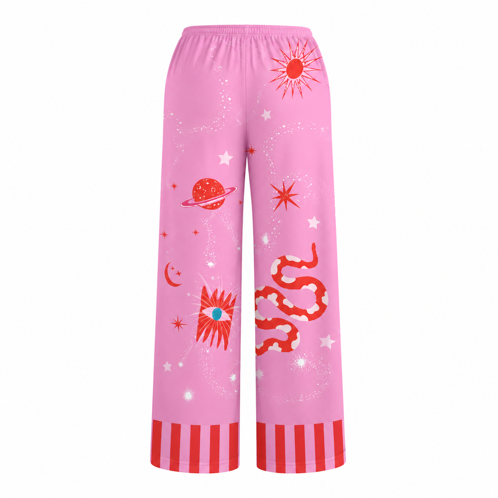 Cosmic Lady Women’s Straight-Leg Casual Pants