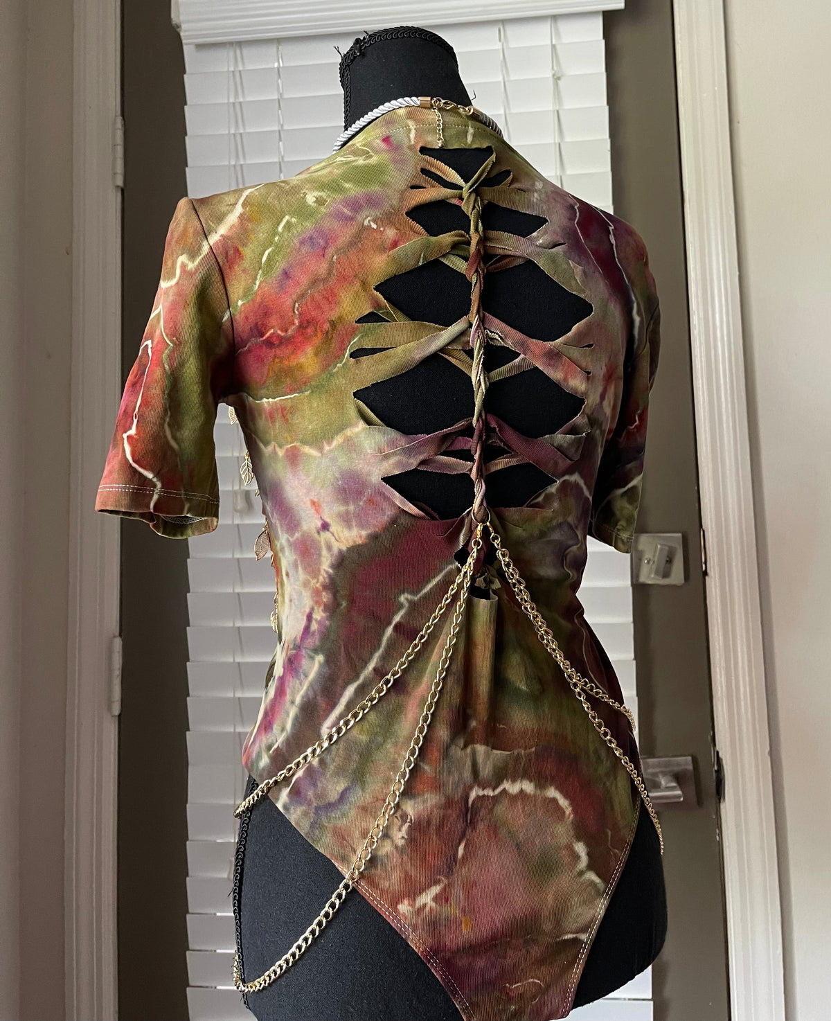 Moon Worshipper Tie Dye Bodysuit (ᴍᴀᴅᴇ ᴛᴏ ᴏʀᴅᴇʀ)