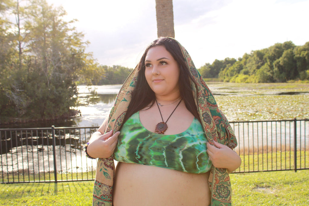 Jurassic Jade Palazzo Top (ᴍᴀᴅᴇ ᴛᴏ ᴏʀᴅᴇʀ)