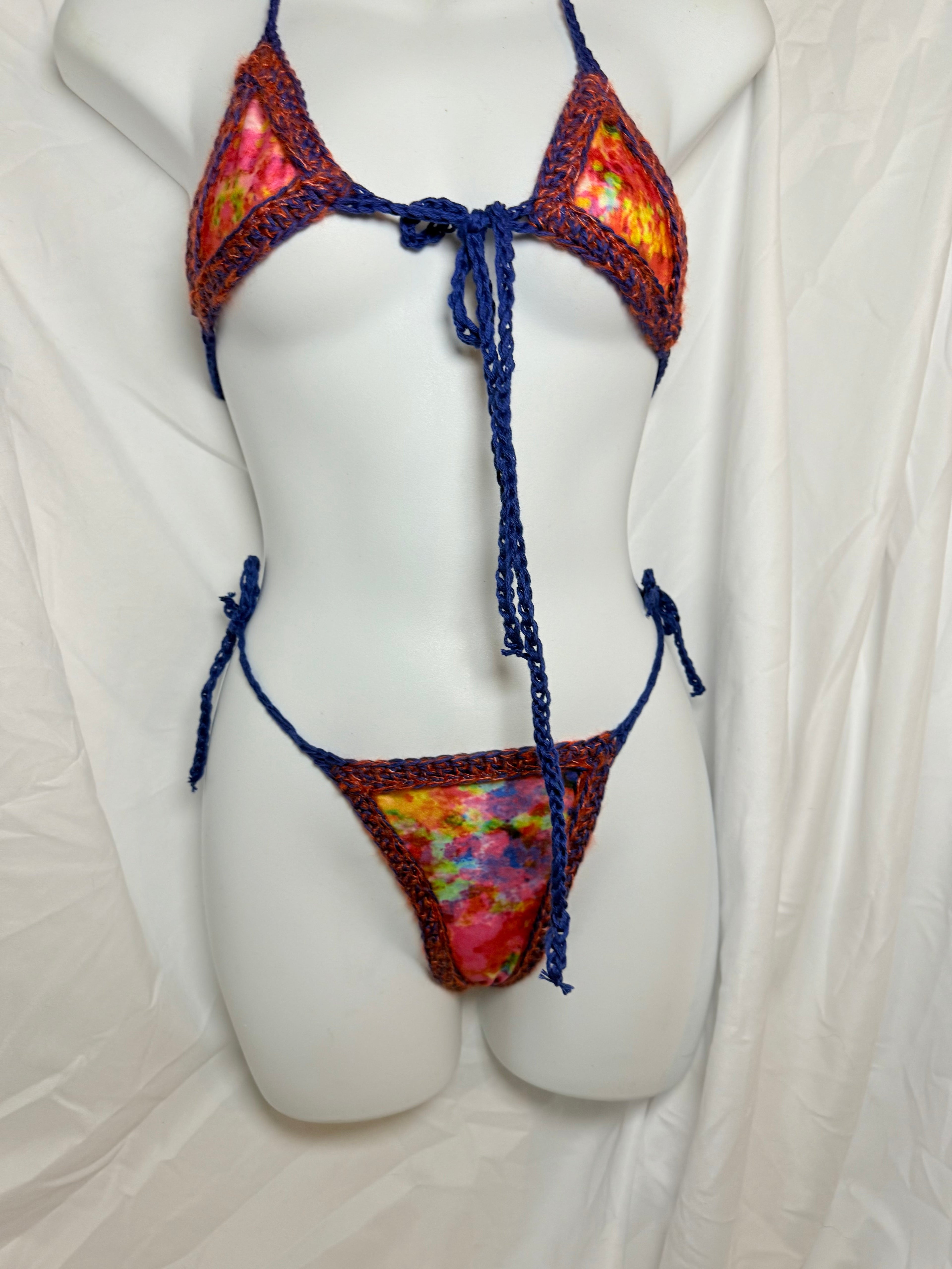 Paint Splatter Microkini (XS/Sm)