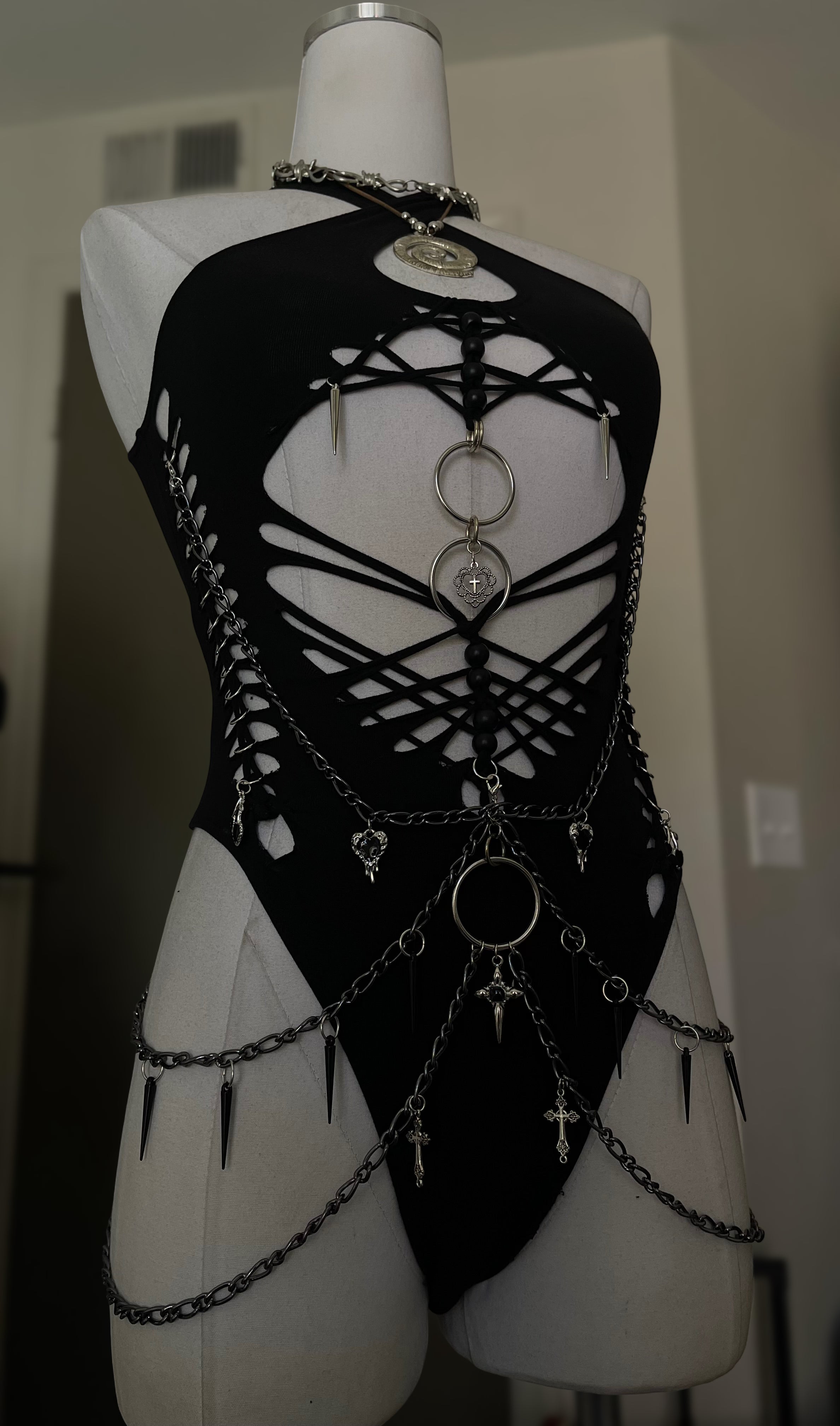 Entombed Bodysuit (ᴍᴀᴅᴇ ᴛᴏ ᴏʀᴅᴇʀ)