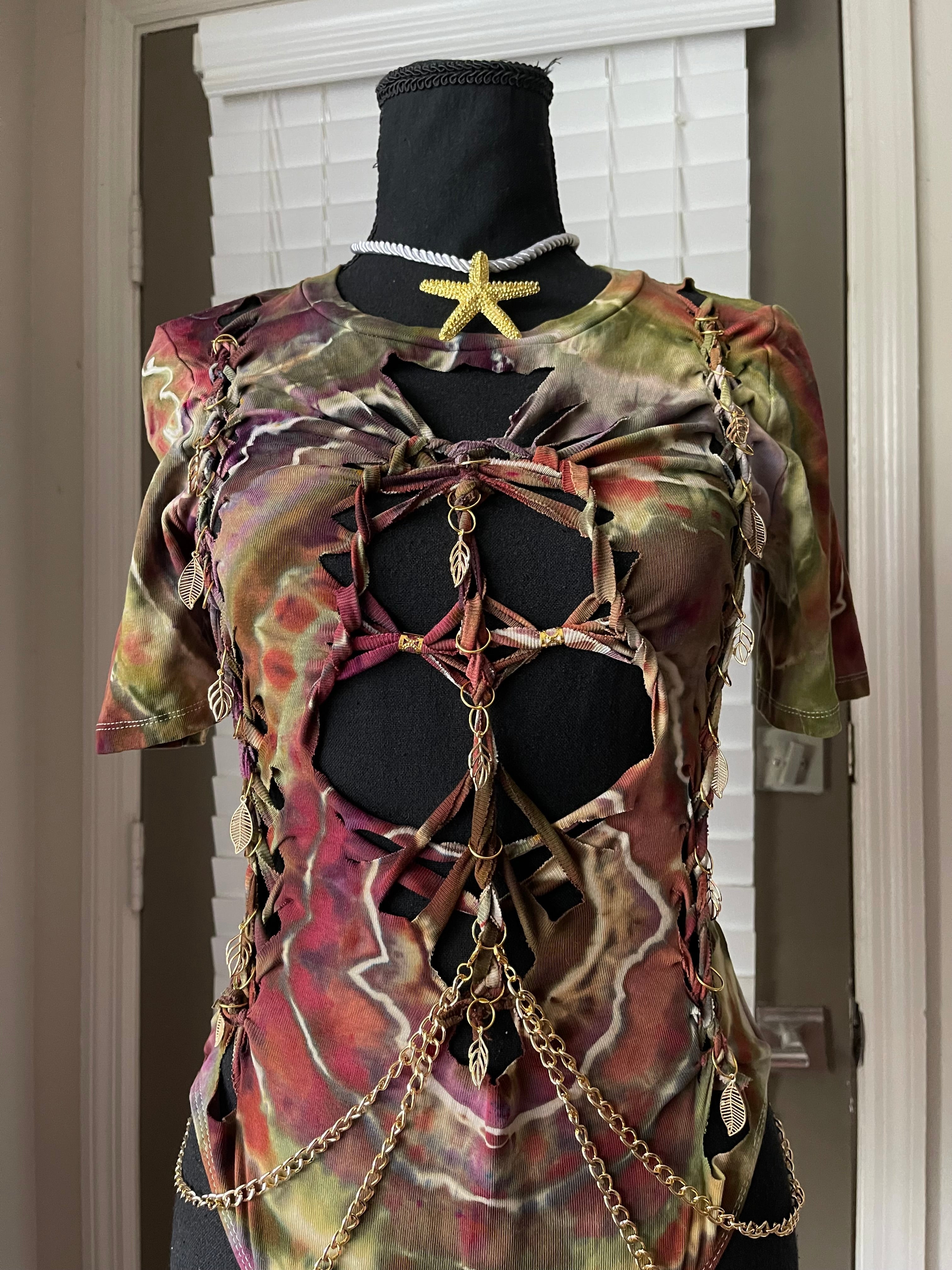 Moon Worshipper Tie Dye Bodysuit (ᴍᴀᴅᴇ ᴛᴏ ᴏʀᴅᴇʀ)