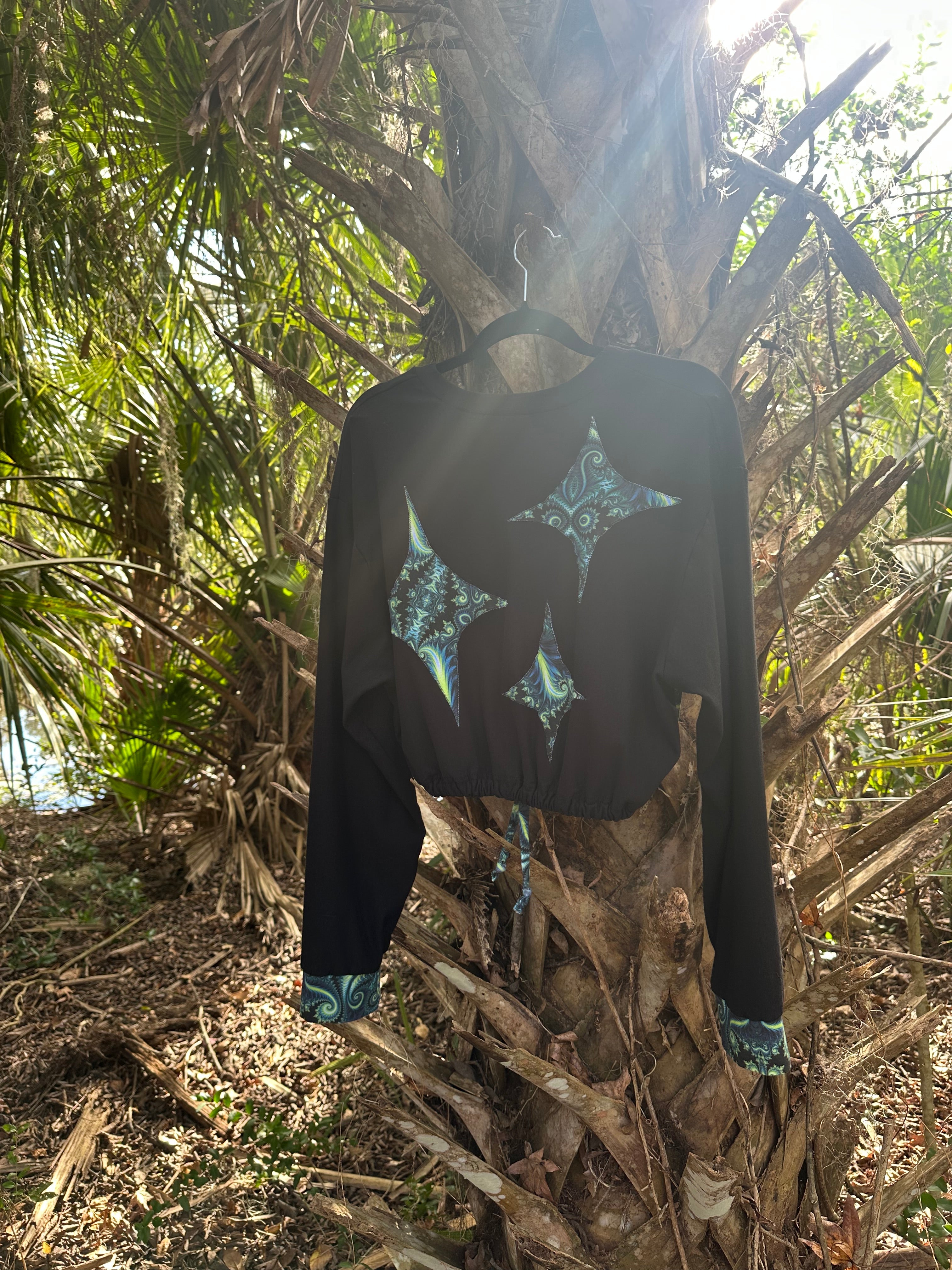 Vexel (M) Cropped Crew Neck Bamboo Fleece