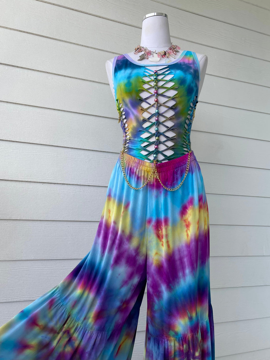 Prism Palazzo Pants (ᴍᴀᴅᴇ ᴛᴏ ᴏʀᴅᴇʀ)