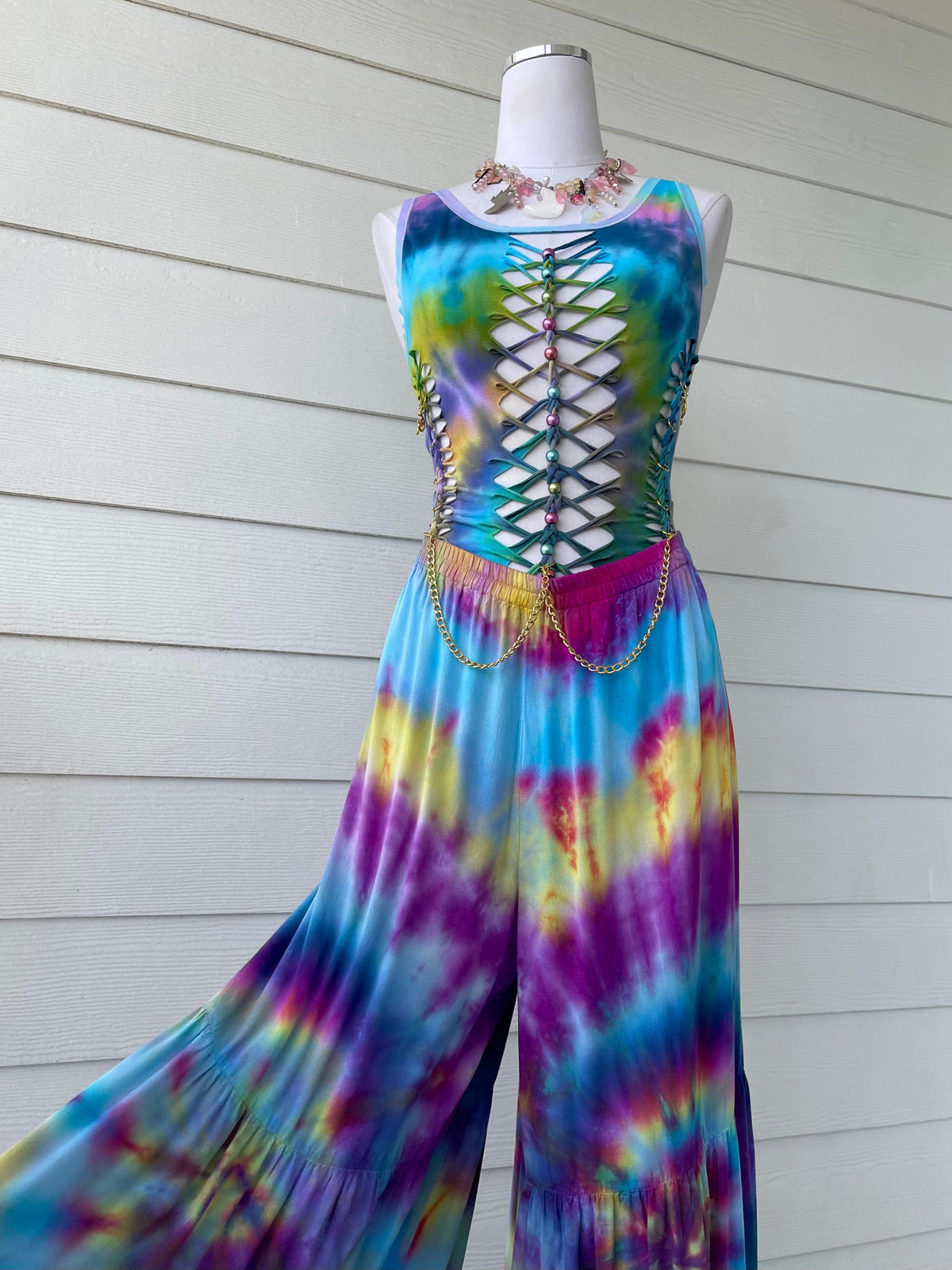 Prism Palazzo Pants (ᴍᴀᴅᴇ ᴛᴏ ᴏʀᴅᴇʀ)