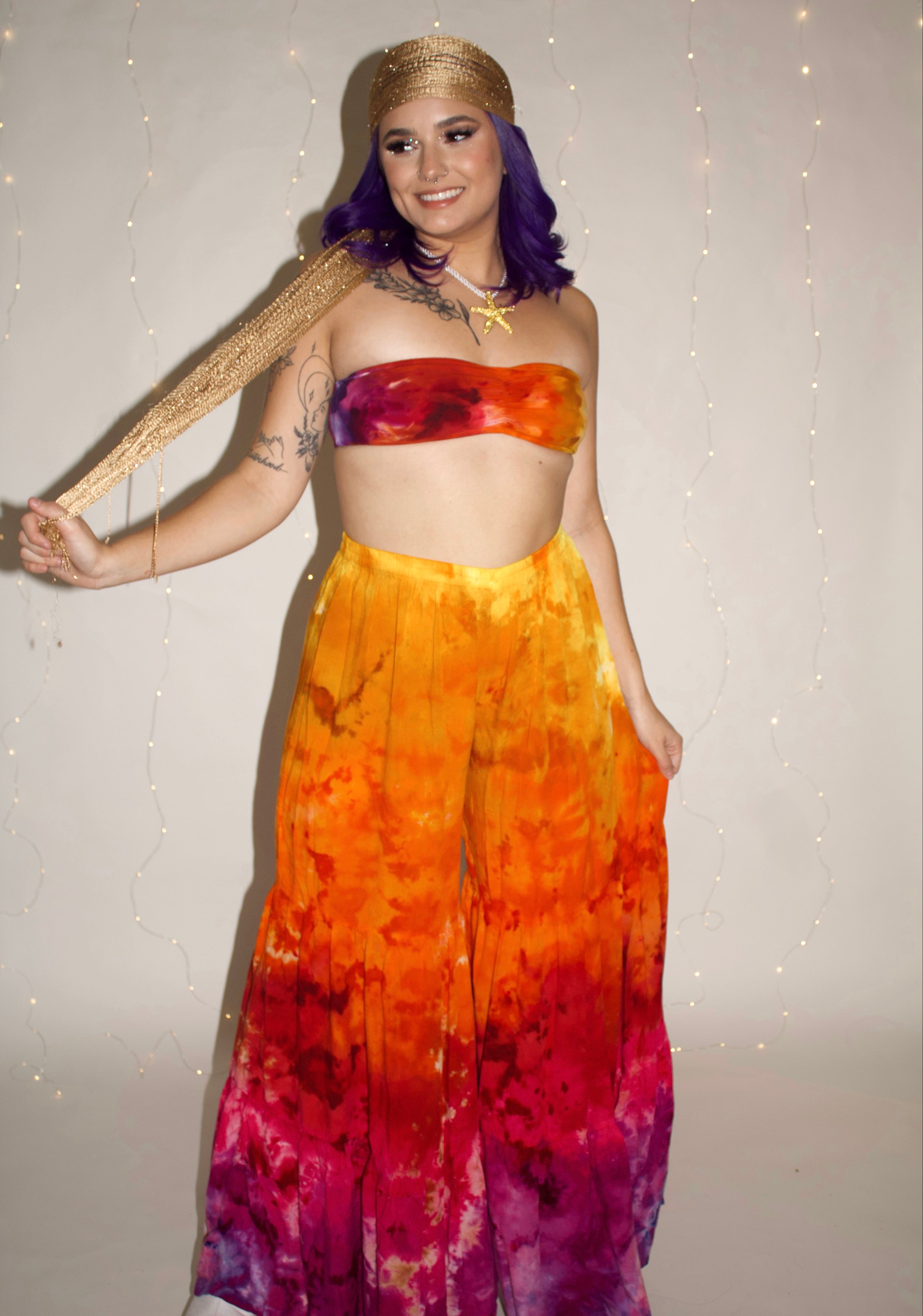 Sunset Freestyle Palazzo Pants (ᴍᴀᴅᴇ ᴛᴏ ᴏʀᴅᴇʀ)