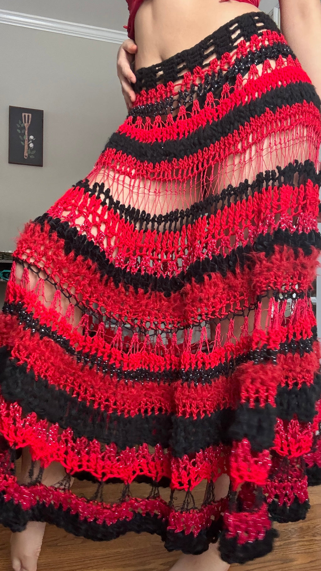 Crochet Maxi Skirt