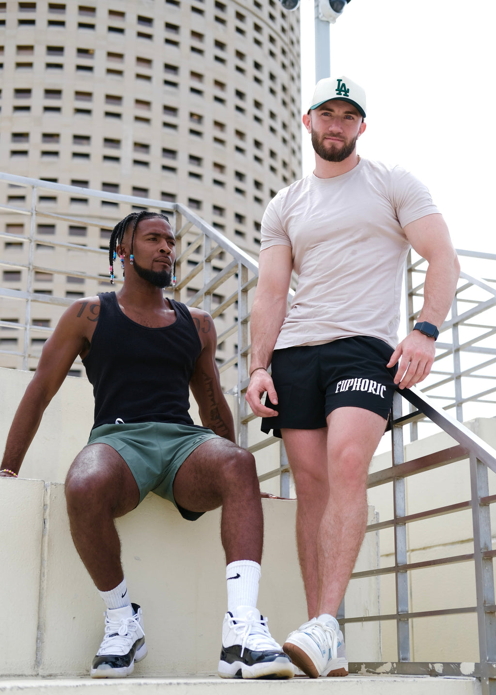 ERW Black Men's Shorts