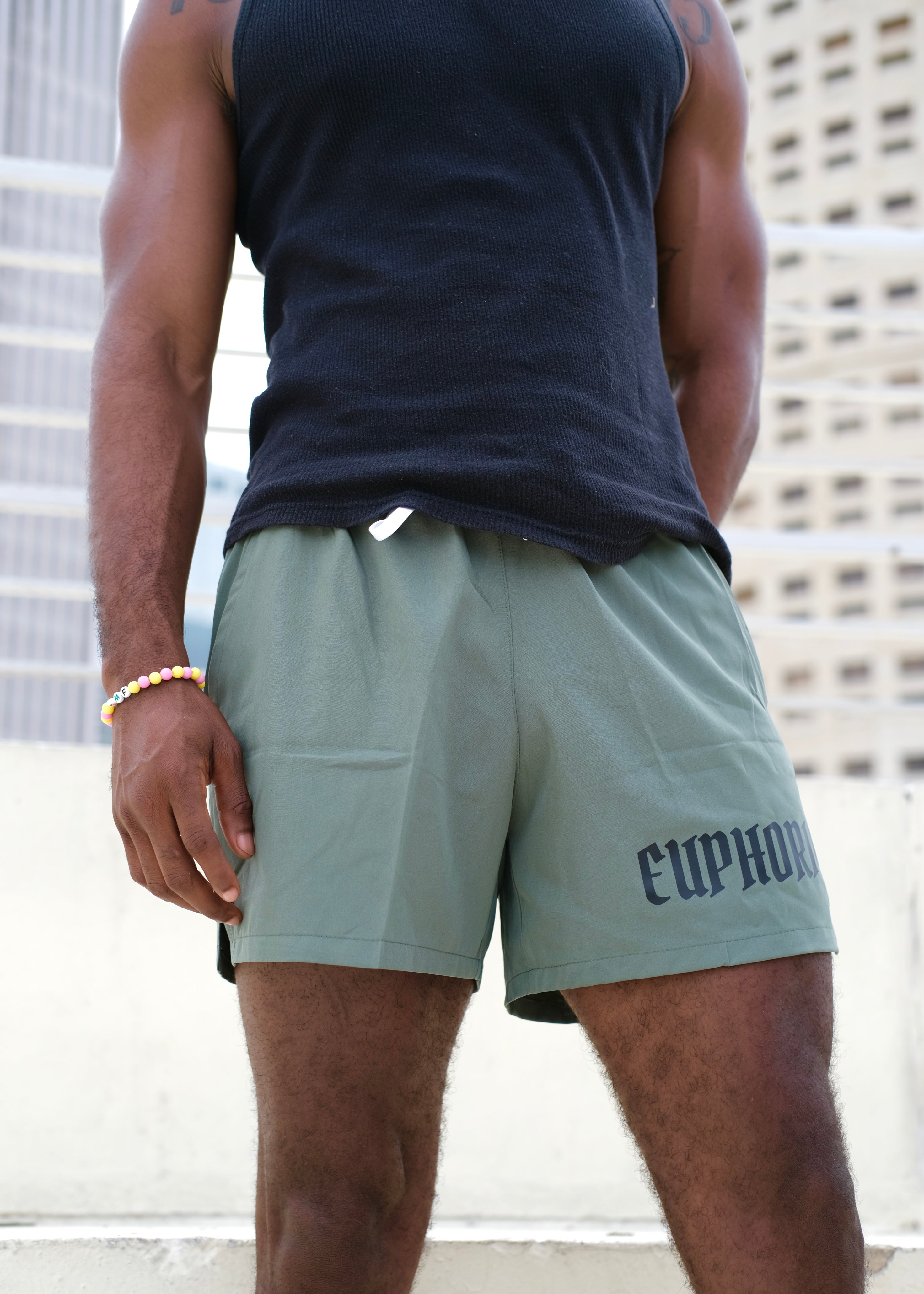 ERW Olive Men's Shorts