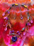 Acid Rain - Resin Crystal Charm Choker