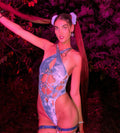 Poseidons Daughter Tie Dye Bodysuit (ᴍᴀᴅᴇ ᴛᴏ ᴏʀᴅᴇʀ)