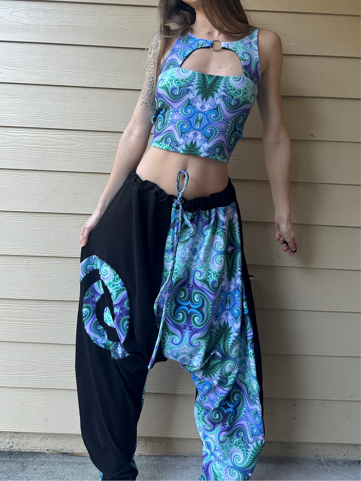MTO Spiral Harem Pants