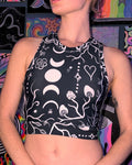 CUSTOMIZE: High-Neck Crop Top