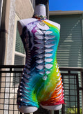 Rainbow Tie Dye Romper (ᴍᴀᴅᴇ ᴛᴏ ᴏʀᴅᴇʀ)