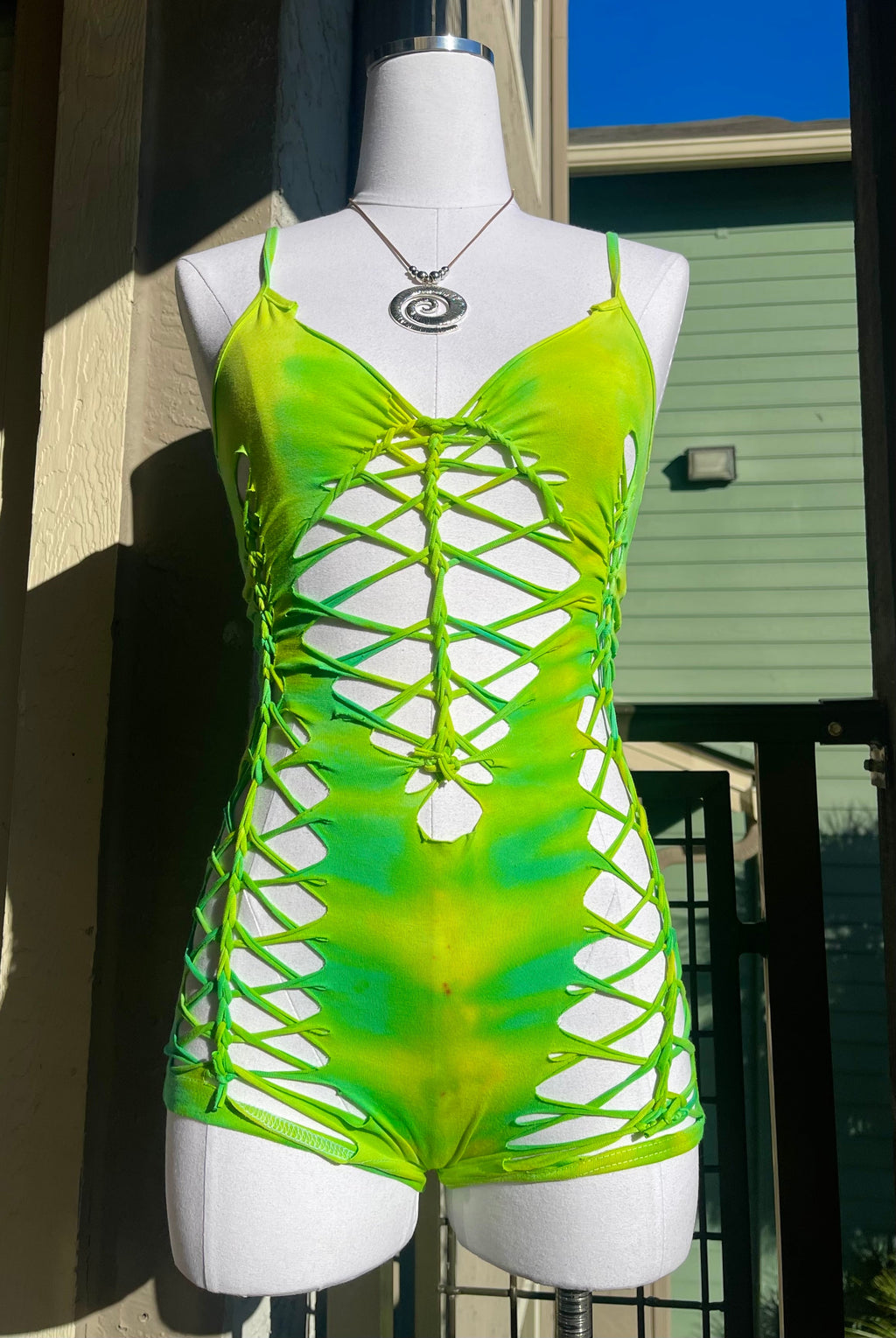 Nereids Glow Tie Dye Romper (ᴍᴀᴅᴇ ᴛᴏ ᴏʀᴅᴇʀ)