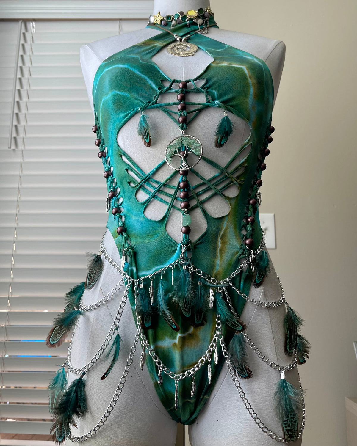 Dreamcatcher Mermaid Bodysuit (ᴍᴀᴅᴇ ᴛᴏ ᴏʀᴅᴇʀ)