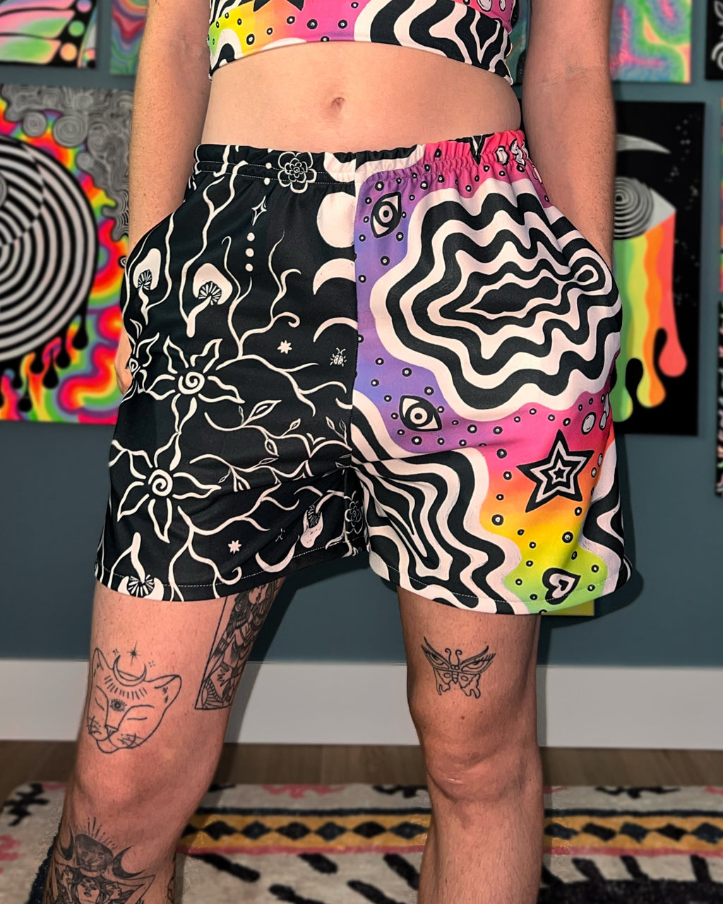 CUSTOMIZE: Zipper Pocket Flow Shorts