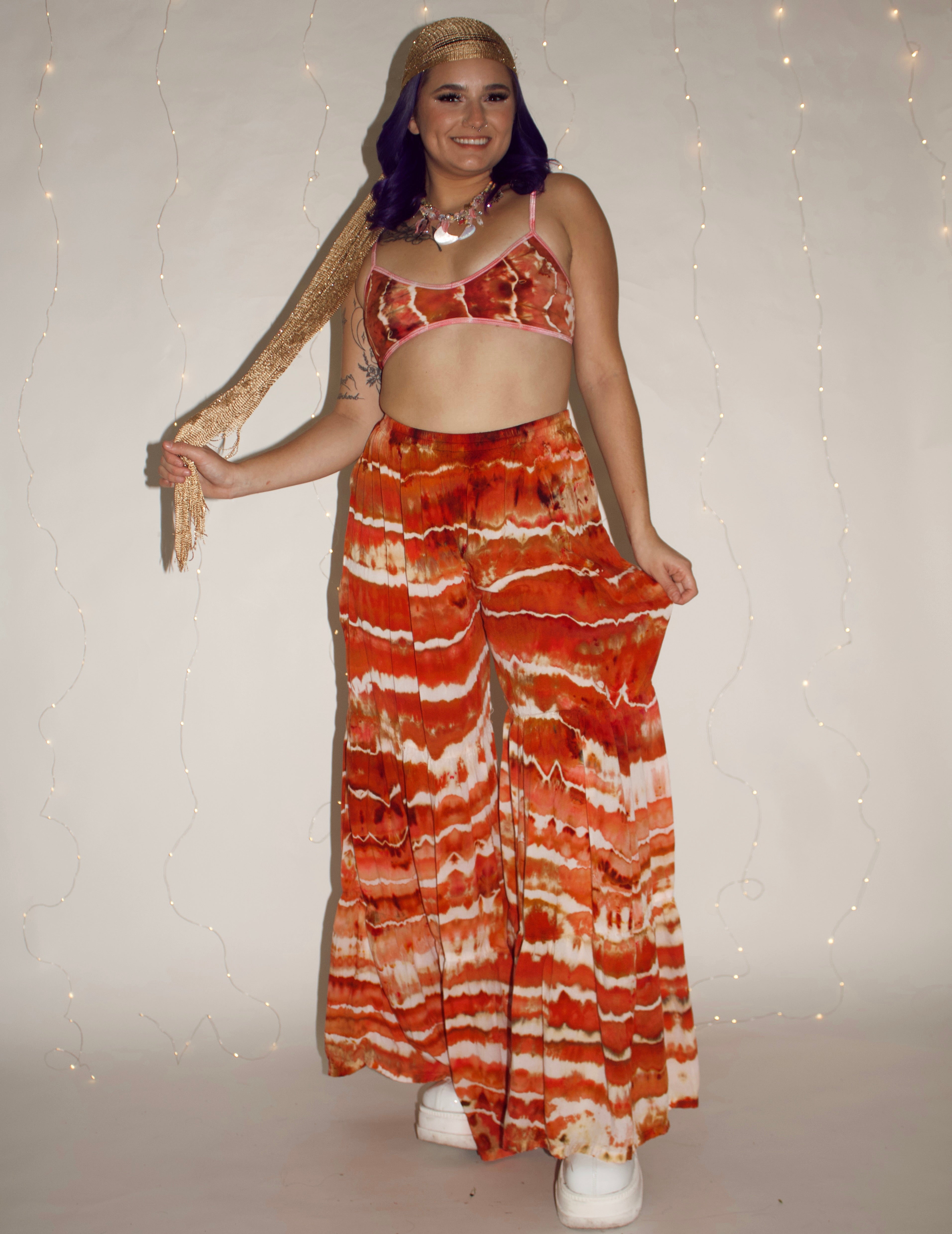 Terracotta Dream Palazzo Pants (ᴍᴀᴅᴇ ᴛᴏ ᴏʀᴅᴇʀ)