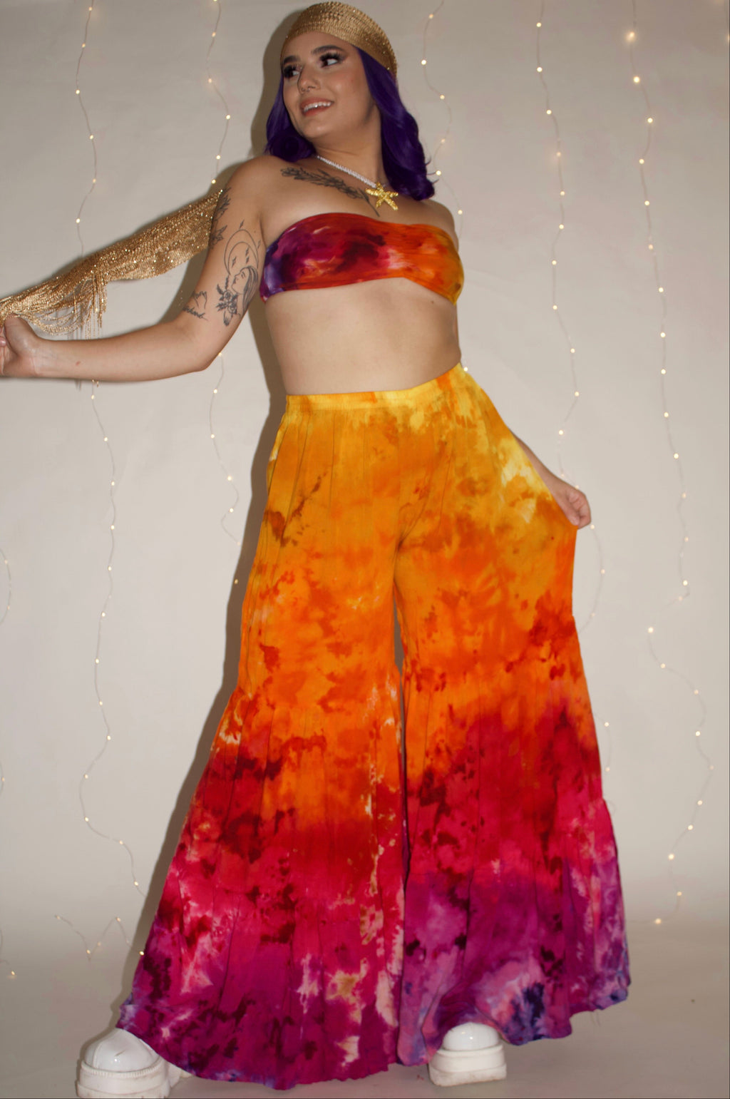 Sunset Freestyle Palazzo Pants (ᴍᴀᴅᴇ ᴛᴏ ᴏʀᴅᴇʀ)