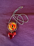 Pendant on 18 inch chain