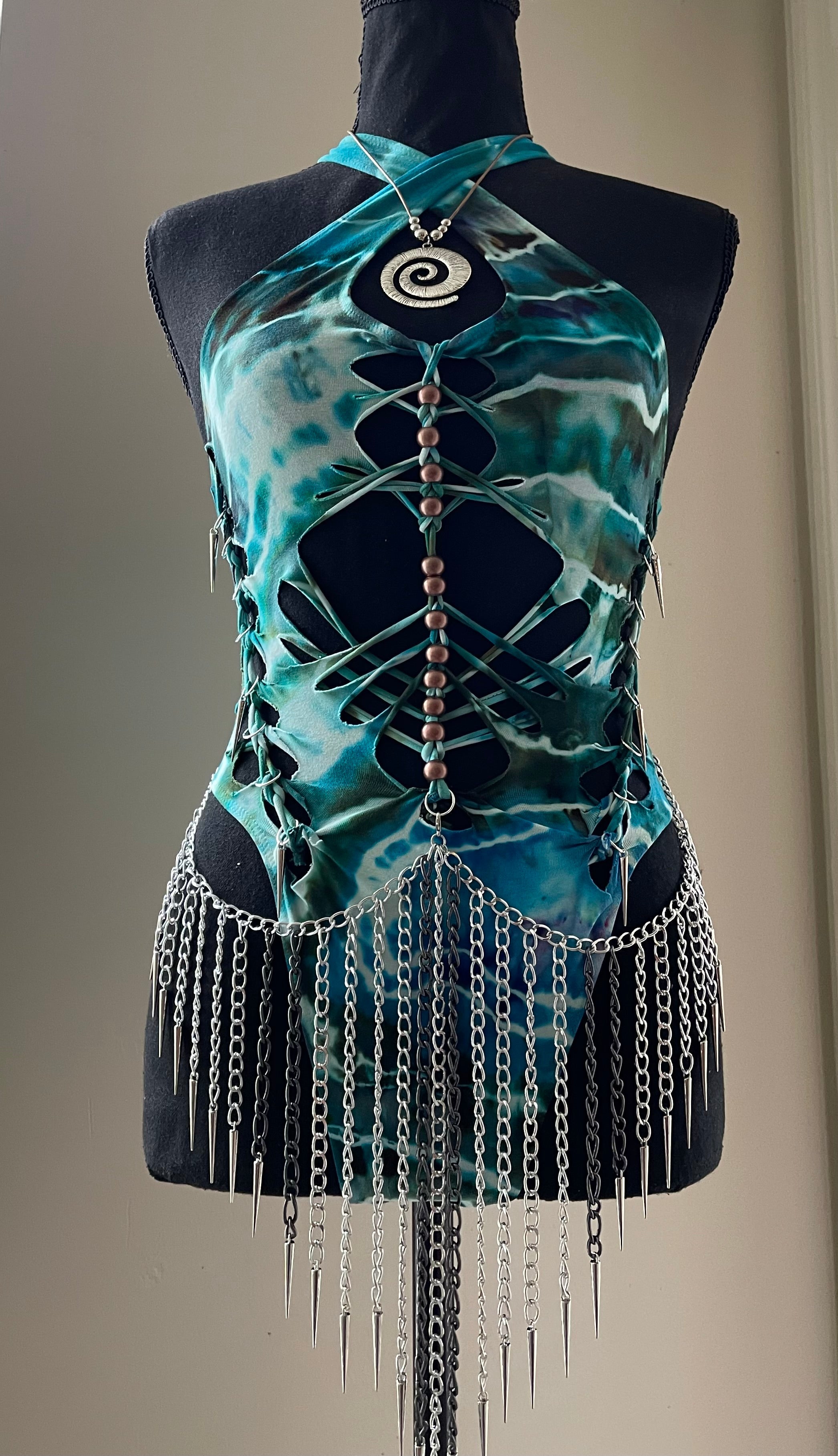 Oceana Tie Dye Bodysuit (ᴍᴀᴅᴇ ᴛᴏ ᴏʀᴅᴇʀ)