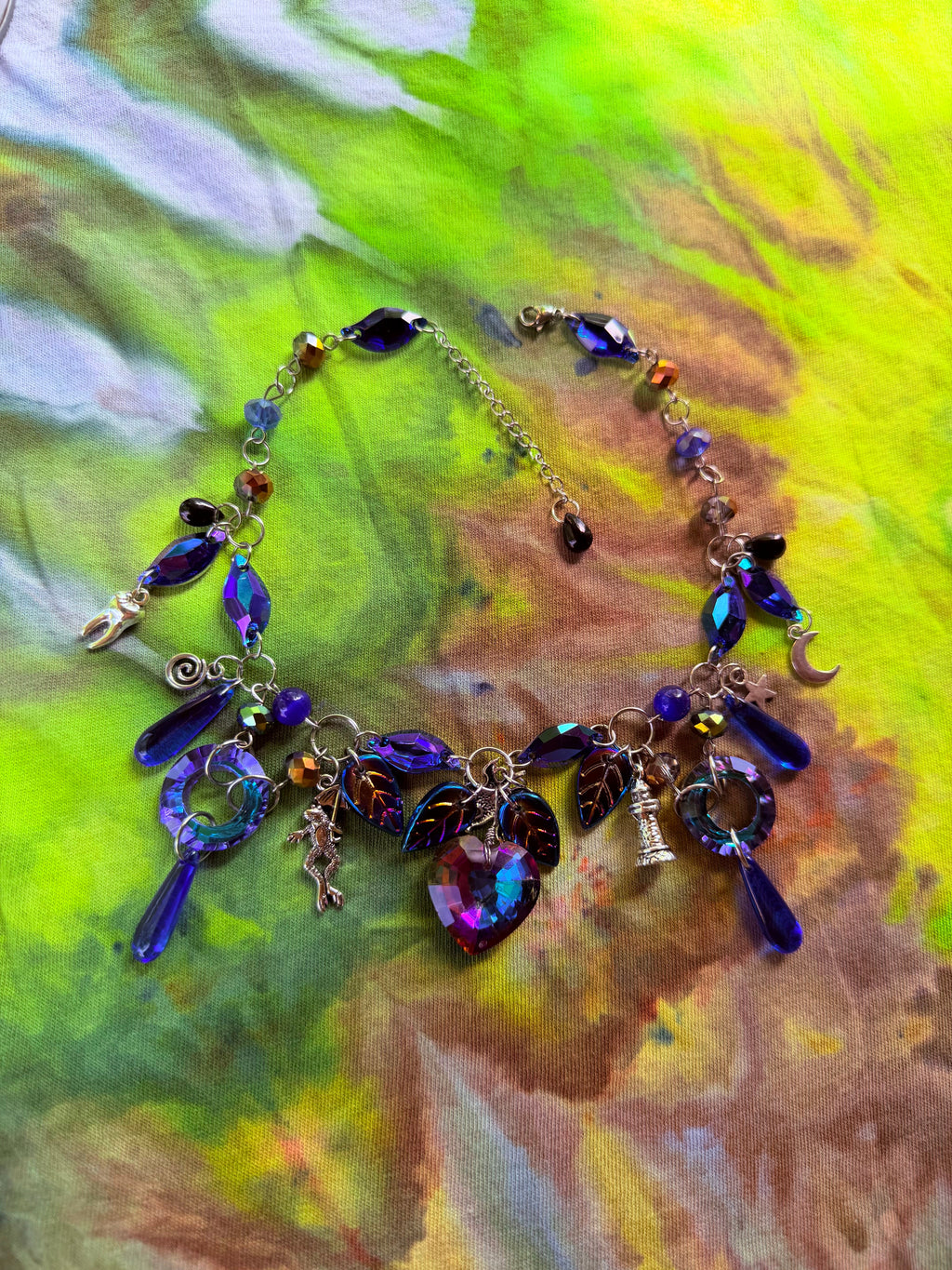 Portals to Euphoria - Resin Crystal Charm Choker