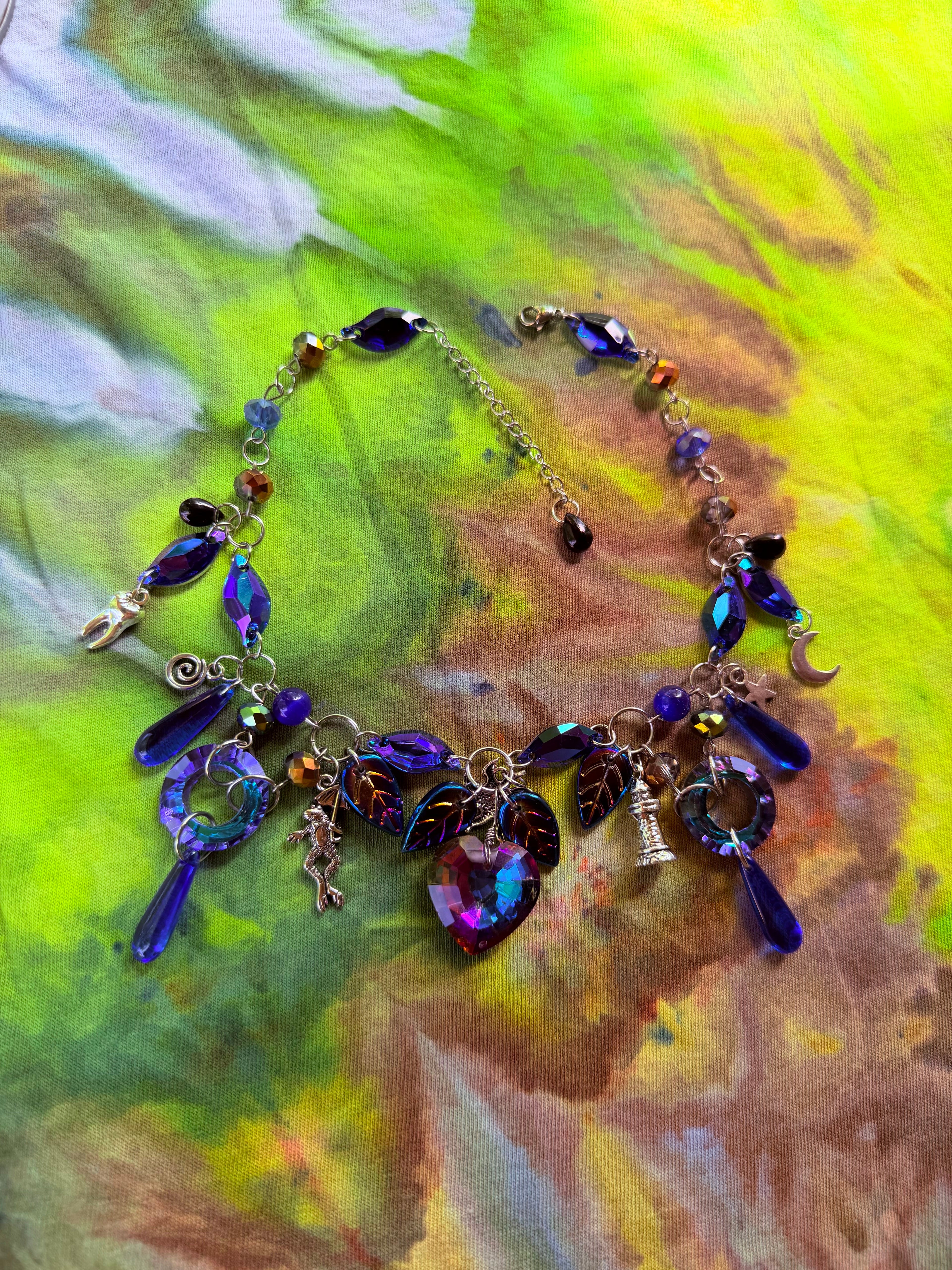 Portals to Euphoria - Resin Crystal Charm Choker