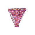 EOS SALE - pink/orange high leg bottoms - Size S